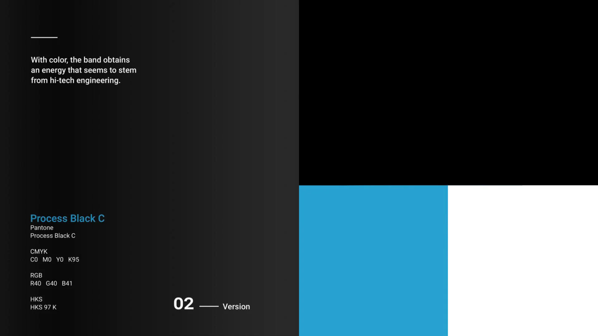 Magnum Bikes brand guidelines, typography and colour